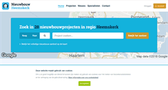 Desktop Screenshot of nieuwbouw-heemskerk.nl